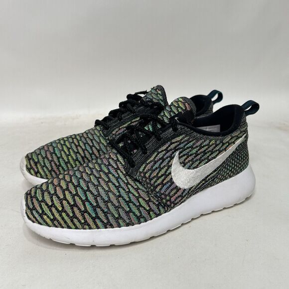 Nike Shoes Roshe Run Flyknit WMNS “Multi-Color” 2024 - Picture 2 of 8